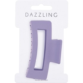 Bild på Dazzling Hair Clip Square Purple, Rubber feel