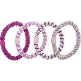 Bild på Dazzling Hårsnoddar vävda, 4-pack, rosa färger