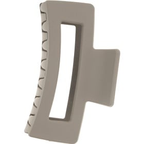 Bild på Dazzling Rektangulär hårklämma Beige, 8,5 cm