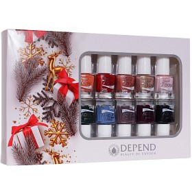 Bild på Depend 7day Hybrid Polish Giftpack