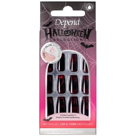 Bild på Depend Design Nails Halloween, Vampire Spell Short Coffin