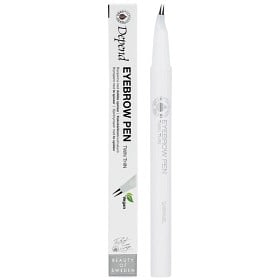 Bild på Depend Eyebrow Pen Twin Thin, Caramel 0,55 g