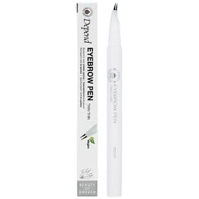 Bild på Depend Eyebrow Pen Twin Thin, Ebony 0,55 g