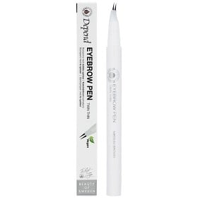 Bild på Depend Eyebrow Pen Twin Thin, Medium Brown 0,55 g