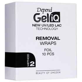 Bild på Depend Gel iQ Remover Wraps Foil 10 st