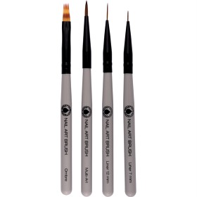 Bild på Depend Nail Art Brush Kit 4-pack
