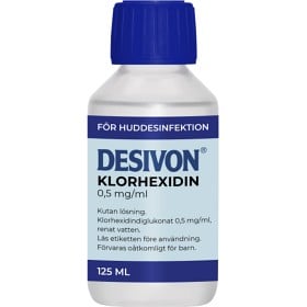 Bild på Desivon Klorhexidin 0,5 mg/ml 125 ml