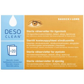 Bild på Desoclean sterila ögonservetter 20 st
