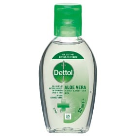 Bild på Dettol Handdesinfektionsgel Aloe Vera 50 ml