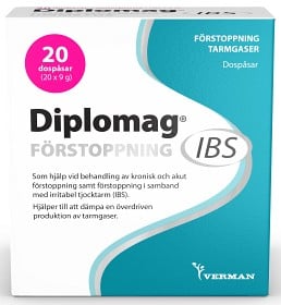 Bild på Diplomag IBS Förstoppning 20 dospåsar