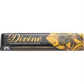 Bild på Divine Smooth Dark Chocolate 70%, 35 g