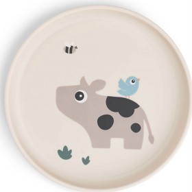Bild på Done by Deer Foodie Plate Tiny Farm, Sand