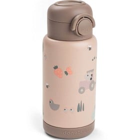 Bild på Done by Deer Insulated Straw Bottle, Tiny Farm Powder 340 ml