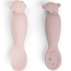 Bild på Done by Deer Learning Spoon Set Tiny Farm, Powder