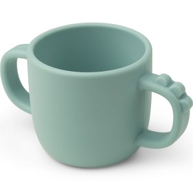 Bild på Done by Deer Peekaboo 2-handle Cup Croco, Blue
