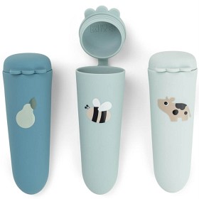 Bild på Done by Deer Silicone Ice Pops Dotti Blue 3-pack