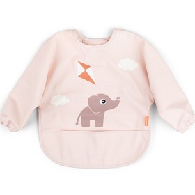 Bild på Done by Deer Sleeved Pocket Bib Playground, Powder