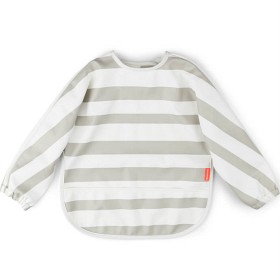 Bild på Done by Deer Sleeved Pocket Bib Stripes, Sand