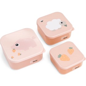 Bild på Done by Deer Snack Box Set Tiny Farm, Powder