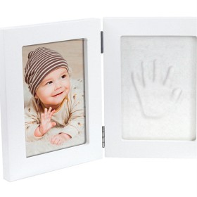 Bild på Dooky Happy Hands Double Frame White Small 13x17 cm