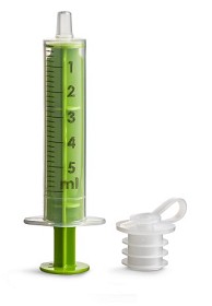 Bild på Dosspruta bioplast 1-5 ml med anpassad flaskadapter 1 st