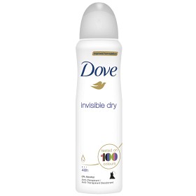 Bild på Dove Antiperspirant Deo Spray Invisible Dry 150 ml
