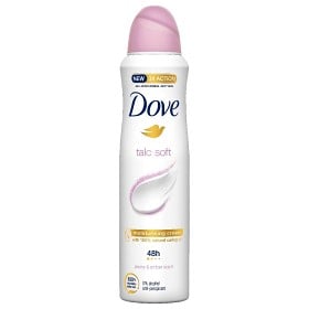Bild på Dove Antiperspirant Spray Talc Soft 150 ml