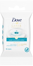 Bild på Dove Care & Protect Hand Cleansing Wipes 10 st