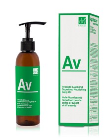 Bild på Dr Botanicals Avocado & Almond Body Oil 200 ml