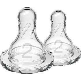 Bild på Dr Brown Level 2 Silicone NN Nipple 2-pack