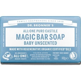 Bild på Dr Bronner Mild Unscented Bar Soap