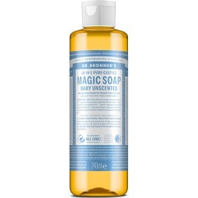 Bild på Dr Bronner Mild Unscented Liquid Soap 240 ml