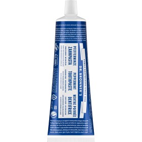 Bild på Dr Bronner Peppermint Toothpaste fluorfri 105ml