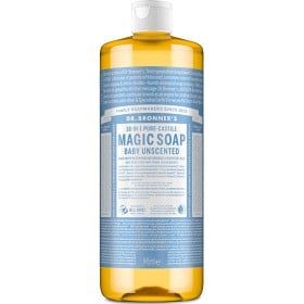 Bild på Dr Bronner Pure Castile Liquid Soap Baby-Mild Unscented 945 ml
