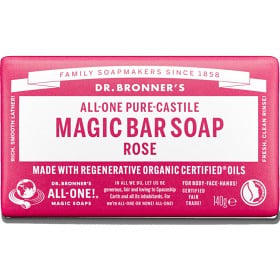 Bild på Dr Bronner Rose Bar Soap