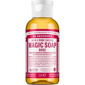 Bild på Dr Bronner Rose Liquid Soap 59 ml