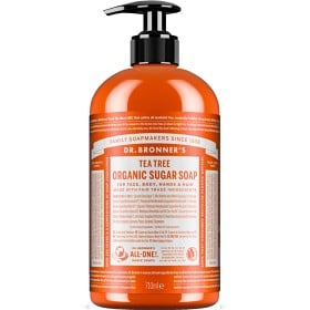 Bild på Dr. Bronner’s Organic Sugar Soap Tea Tree 710 ml