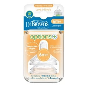 Bild på Dr Brown Dinapp Options+ strl 3 2-pack