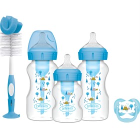 Bild på Dr.Brown WideNeck Options+ Blue Gift Set
