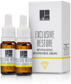 Bild på Dr Kadir Exclusive Restore Skin Resveratrol Drops 2 x 12 ml