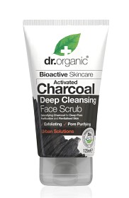 Bild på Dr Organic Activated Charcoal Face Scrub 125 ml