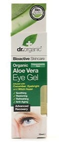 Bild på Dr Organic Aloe Vera Eye Gel 15 ml