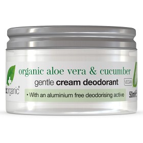Bild på Dr Organic Aloe Vera & Cucumber Cream Deodorant 50 ml