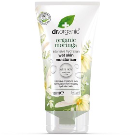 Bild på Dr Organic Moringa Wet Skin Moisturiser 150 ml