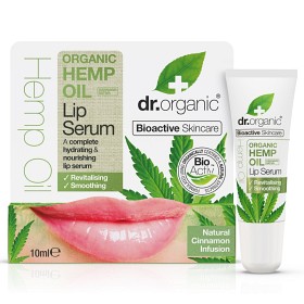 Bild på Dr Organic Hemp Oil Lip Serum 10 ml