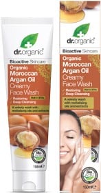 Bild på Dr Organic Moroccan Argan Oil Creamy Face Wash 150 ml