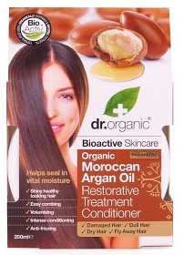 Bild på Dr Organic Moroccan Argan Oil Restorative Treatment Conditioner 200 ml