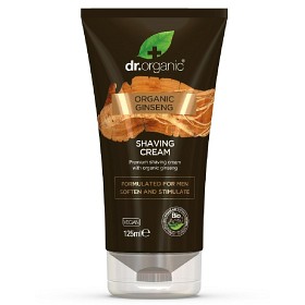 Bild på Dr Organic Ginseng Shaving Cream for Men 125 ml