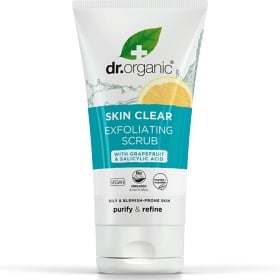 Bild på Dr Organic Tea Tree Exfoliating Scrub 150 ml