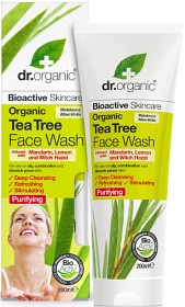 Bild på Dr Organic Tea Tree Face Wash 200 ml